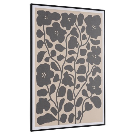 HOMER Wall Decoration - Japanese Paper, Black Frame - 63x93cm
