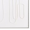 Décoration murale HOMER lignes abstraites n°1 83x123cm