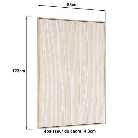 HOMER Wall Decoration B - Abstract Lines 83x123cm