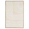 Décoration murale HOMER - 83x123cm, lignes abstraites