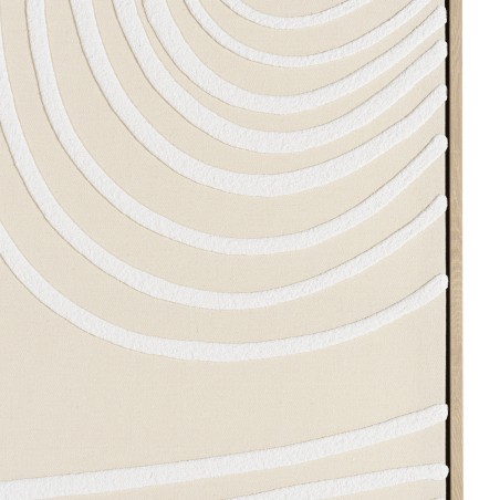 Décoration murale HOMER - 83x123cm, lignes abstraites