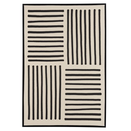 Décoration murale HOMER lignes abstraites 83x123cm