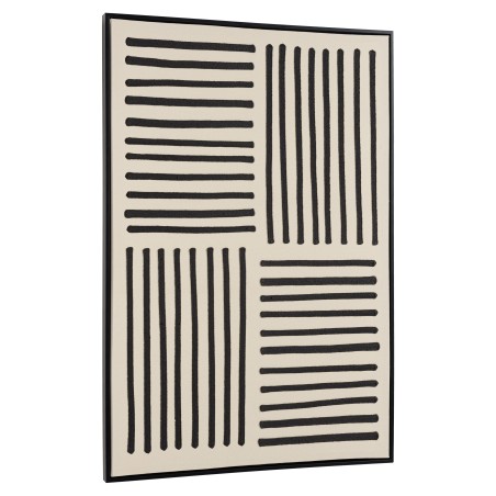 Décoration murale HOMER lignes abstraites 83x123cm