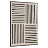 Décoration murale HOMER lignes abstraites 83x123cm