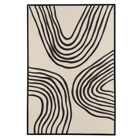 Décoration murale HOMER B - Lignes abstraites 83x123cm