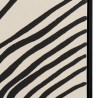 HOMER Wall Decoration B - Abstract Lines, Black Frame - 83x123cm