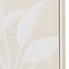 Décoration murale HOMER - Motifs fleurs n°2, cadre naturel 83x123cm