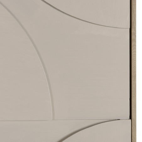 HOMER Wall Decoration 83x123cm - Abstract Beige Shapes in Relief