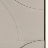 HOMER Wall Decoration 83x123cm - Abstract Beige Shapes in Relief