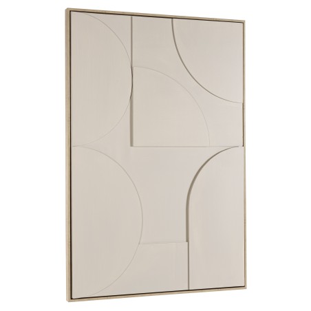 Décoration murale HOMER 83x123cm formes abstraites beiges