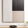Décoration murale HOMER 83x123cm mix matières
