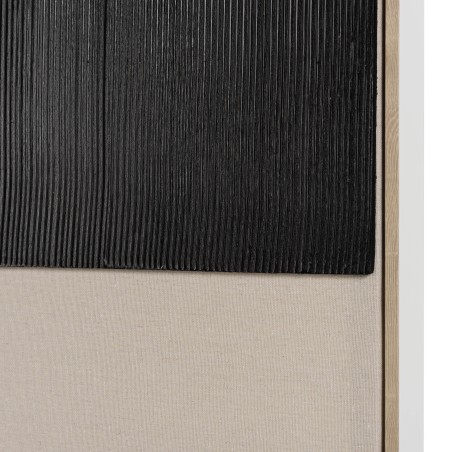 HOMER Wall Decoration 83x123cm - Two-Tone Frame - Mixed Materials