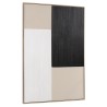 Décoration murale HOMER 83x123cm mix matières