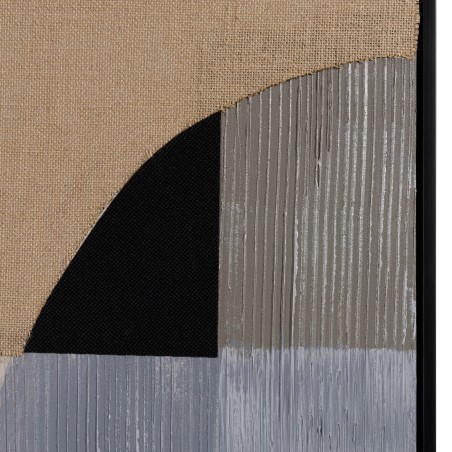 HOMER Wall Decoration 83x123cm Abstract Shapes No. 1 - Black Frame