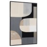 HOMER Wall Decoration 83x123cm Abstract Shapes No. 2 - Black Frame