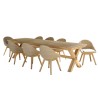 KALLY Set Recycled Teak and Synthetic Rattan Garden Furniture Set