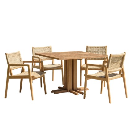 VALERIA - Set no. 21 Recycled Teak Garden Furniture Set