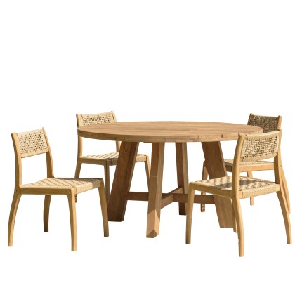VALERIA - Set no. 25 Recycled Teak Garden Furniture Set