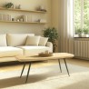 Table basse HELENA en pin naturel