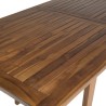 MAEVA Oiled Teak Garden Furniture Set for 8-10 People