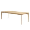 Table à manger extensible MAXENCE en chêne massif