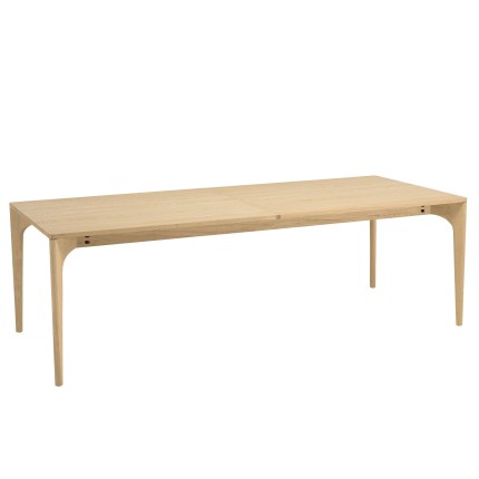 Table à manger extensible MAXENCE en chêne massif