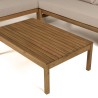 VICTOIRE 5-Seater Garden Furniture Set in Oiled Acacia