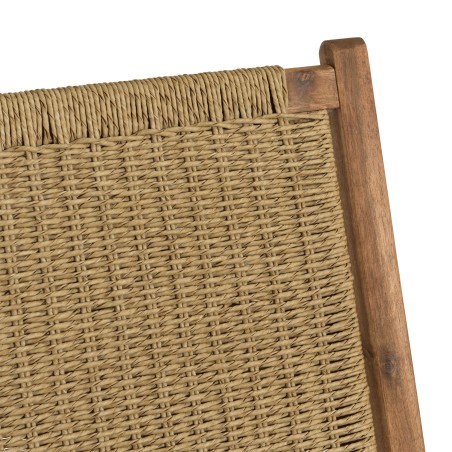 VICTOIRE 4-Seater Garden Furniture Set - Acacia & Rattan