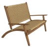 VICTOIRE 4-Seater Garden Furniture Set - Acacia & Rattan