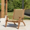 VICTOIRE 4-Seater Garden Furniture Set - Acacia & Rattan