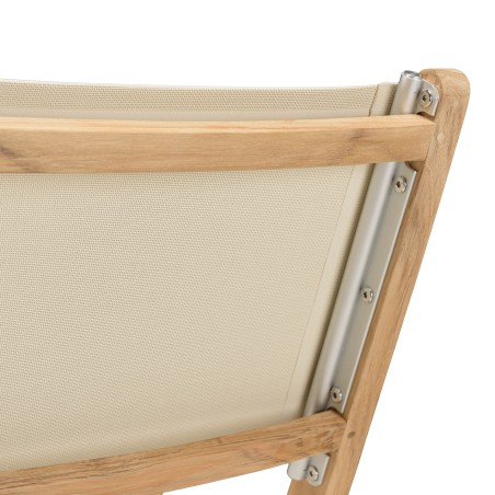 HARRIS - Lot No. 155 Teak and textilene garden furniture for 8/10 people