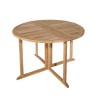 HARRIS - Lot No. 156 Teak and textilene garden furniture for 4/6 people