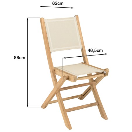 HARRIS - Lot No. 159 Teak and textilene garden furniture for 10/12 people