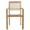 HARRIS - Lot No. 166 Teak and textilene garden furniture for 8/10 people
