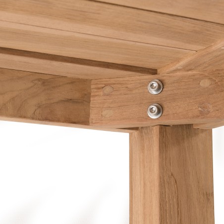 HARRIS - Lot No. 168 Teak and textilene garden furniture for 8/10 people
