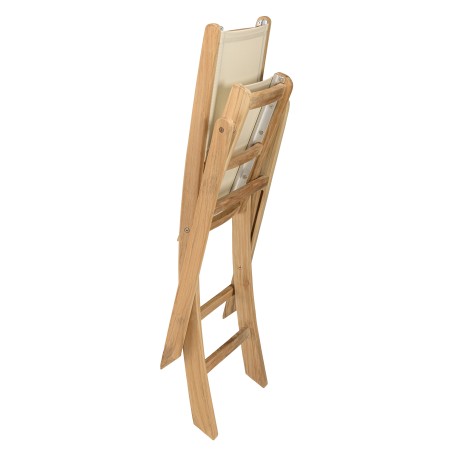 HARRIS - Lot No. 165 Teak and textilene garden furniture for 8/10 people