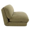 ANGELE - Chauffeuse convertible 2 places en tissu couleur vert