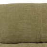 ANGELE - Chauffeuse convertible 2 places en tissu couleur vert