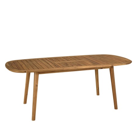 VICK - Extendable garden table in oiled acacia 150/200x100cm