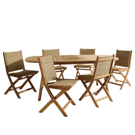 VICK - Phuket 6-seater garden furniture set