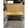 SECONDE MAIN - Table rectangulaire scandi extensible 180/240 x 100cm