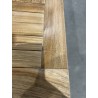 SECOND HAND - Garden table for 10/12 people - rectangular extendable 200/300 x 120 cm in teak wood