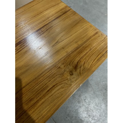 API Brown 3-drawer Teak Wood TV Stand - Premium Solid Teak