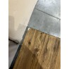 SECOND HAND - Scandi bedside table brown wood with 2 drawers, pine ANDY