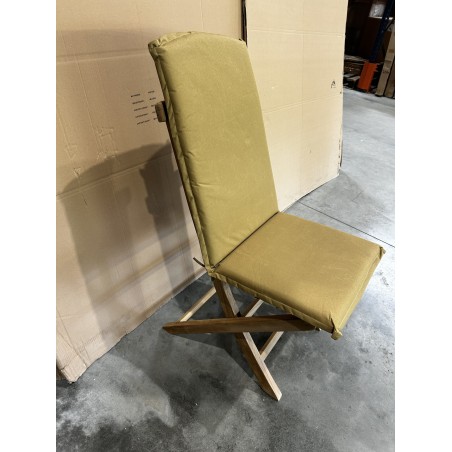 SECONDE MAIN - Coussin lombock couleur bronze