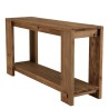 Console bois 150x40cm bois Pin recyclé SANDY