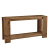 Console bois 150x40cm bois Pin recyclé SANDY