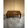 MAEVA Rectangular Garden Coffee Table - 100 x 50 cm - Teak Wood