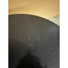 DALY Black Round Coffee Table 90x90cm - 100% Wood Functional Design