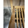 SECONDE MAIN - Ensemble de 2 chaises de jardin Java en bois Teck